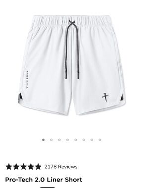 Men’s Three Nails Lined Shorts